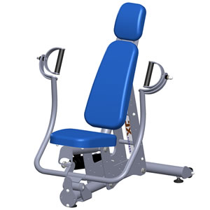 军霞JX-CT101坐式推胸/划船训练器